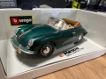 BBURAGO метална колекционерска количка модел PORSCHE 356B COUPE 1961г., снимка 1