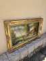 Уникална авторска майсторска холандска картина масло върху платно , снимка 6