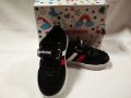 Детски черни маратонки с лепенки, снимка 5