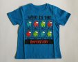 Тениска Among Us - 116,134 см, снимка 1 - Детски тениски и потници - 32757826