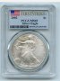 USA ONE SILVER DOLLAR 2002 FIRST STRIKE. PCGS MS 69