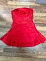 Червена рокля С/М, снимка 1