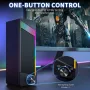 Компютърни високоговорители EnjoyNest, RGB високоговорители, USB захранване, 3,5 mm Aux, снимка 3