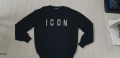 DSQUARED2 ICON  Wool Knit Mens Size XL/2XL  ОРИГИНАЛ! Мъжки Вълнeн тънък Пуловер!, снимка 1