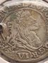 Сребърна монета 6 кройцера 1673г. Леополд първи Кремниц Унгария 13656, снимка 3