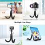 Стойка за статив тип октопод с Bluetooth дистанционно за iPhone/Android, снимка 2