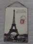 метална ретро табела Айфелова кула, Париж, Франция, снимка 1