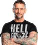 WWE 2024! МЪЖКИ и ДЕТСКИ кеч тениски CM PUNK HELL FROZE! Поръчай модел с твоя идея!