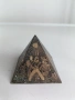 Vintage , бронзови, енергийни пирамиди с египетски мотиви, снимка 9