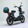 Електрически скутер с педали MaxMotors EBZ 20 1200W/60V/20Ah - GREEN, снимка 4
