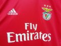 Benfica Adidas Нова Оригинална Футболна Тениска Фланелка Бенфика размер M 2019/2020, снимка 3