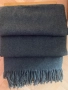 Голям кашмирен шал с ресни, снимка 1