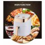 Елегантен Компактен Air Fryer - Фритюрник с горещ въздух - 5 литра, снимка 4