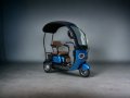 Електрическа триместна триколка MaxMotors X3 1500W - BLUE
