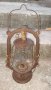 Старинна немска газена лампа/фенер-323, снимка 1 - Антикварни и старинни предмети - 43125614
