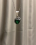 Heart silver pendant, снимка 1