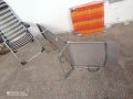 шезлонг Люлеещ се стол, олекотен шезлонг люлка за плаж и градина,лов и риболов , снимка 15