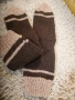 Ръчно плетени мъжки чорапи от вълна, размер 45, снимка 2