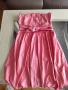 Розова сатенена рокля , снимка 2
