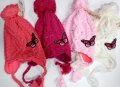 Нови детски зимни шапки, 4-8 г., снимка 1 - Шапки, шалове и ръкавици - 26923765