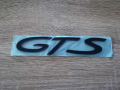 Порше Porsche GTS черен надпис голям размер
