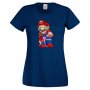 Дамска тениска Mario Zombie 6 Игра,Изненада,Подарък,Празник,Повод, снимка 1 - Тениски - 37238177