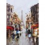 Картина "Дъждовен Париж"