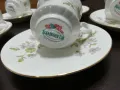 Стар български костен порцелан Бононя чашки за кафе , снимка 5