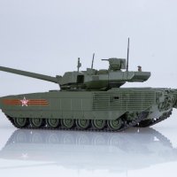 Танк Т-14 Армата Русия 2014 - мащаб 1:43 на Наши Танки модела е нов в блистер, снимка 4 - Колекции - 43967443