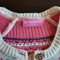 жилетка за момиче LC WAIKIKI - 6-7г/116-122см, 8лв, снимка 2 - Детски пуловери и жилетки - 36380664