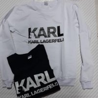 Karl Lagerfeld дамска блуза реплика /памук/, снимка 3 - Блузи с дълъг ръкав и пуловери - 32365257
