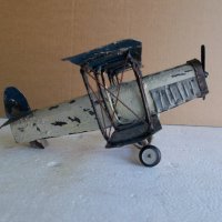 Старо колекционерско ръчно-изработено самолетче Първа световна война , снимка 6 - Антикварни и старинни предмети - 32792932