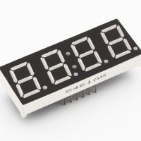 7-сегментен LED индикатор 0.56", цвят зелен, 4 цифри, общ анод, часовник, снимка 1 - Друга електроника - 38056090