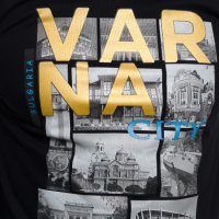 Нова мъжка тениска с трансферен печат България, Варна CITY, снимка 2 - Тениски - 29889582