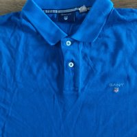 gant polo shirt - страхотна мъжка тениска Л размер , снимка 2 - Тениски - 40486507