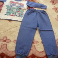Детска пижама с Костенурките Нинджа /леко ватирана/, р.104, снимка 2 - Детски пижами - 26546762