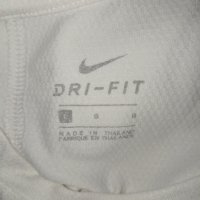 Nike L, XL- Оригинален топ в бяло с надписи, снимка 6 - Корсети, бюстиета, топове - 37538414