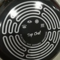 Тиган TOP CHEF(electric, gas, ceramic, induction) , снимка 3 - Съдове за готвене - 43426492