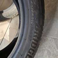 2 бр. летни гуми BRIDGESTONE 245/45 R19, 5/6 мм dot 2020, снимка 4 - Гуми и джанти - 40065210