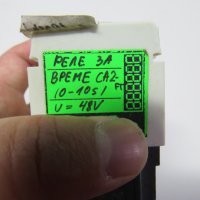 CA2 FT телемеханик - Френско  Реле за време, таймер с контактор 48 волта променливо 0- 10 секунди , снимка 2 - Друга електроника - 28401624