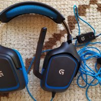 Logitech G430 Gaming слушалки , снимка 9 - Слушалки и портативни колонки - 32411400