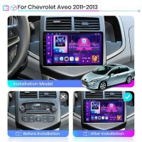Мултимедия, Двоен дин, за Chevrolet AVEO, екран, Навигация, плеър, дисплей, Android, Шевролет Авео, снимка 5 - Аксесоари и консумативи - 43587420