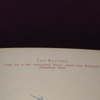 Стара картичка снимка на актрисата Eva Ruttkay за КОЛЕКЦИОНЕРИ 32307, снимка 7 - Колекции - 43085475