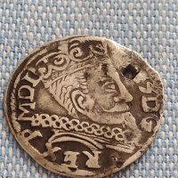Сребърна монета 1597г Олнус Сигизмунд трети за КОЛЕКЦИЯ 24410, снимка 1 - Нумизматика и бонистика - 42930194