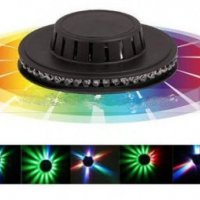Въртяща се сценична DJ диско, LED лампа 7 цвята, снимка 9 - Външни лампи - 39870264