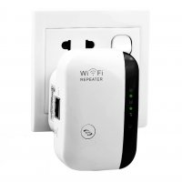 Wi Fi усилвател WiFi repeater рутер Wireless-N 300 Mbps, снимка 5 - Рутери - 28645605