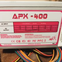 Захранване за настолен компютър APX -400, снимка 1 - Захранвания и кутии - 43747300