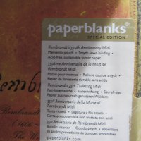 Луксозна тетрадка-дневник, тефтер Paperblanks Rembrandt, нов, снимка 3 - Други - 44120278