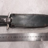 Нож с дръжка от български пилотски кортик, кама, острие, кинжал, снимка 1 - Антикварни и старинни предмети - 33260114