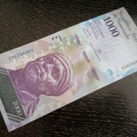 Банкнота - Венецуела - 1000 боливара UNC | 2017г., снимка 1 - Нумизматика и бонистика - 34875235